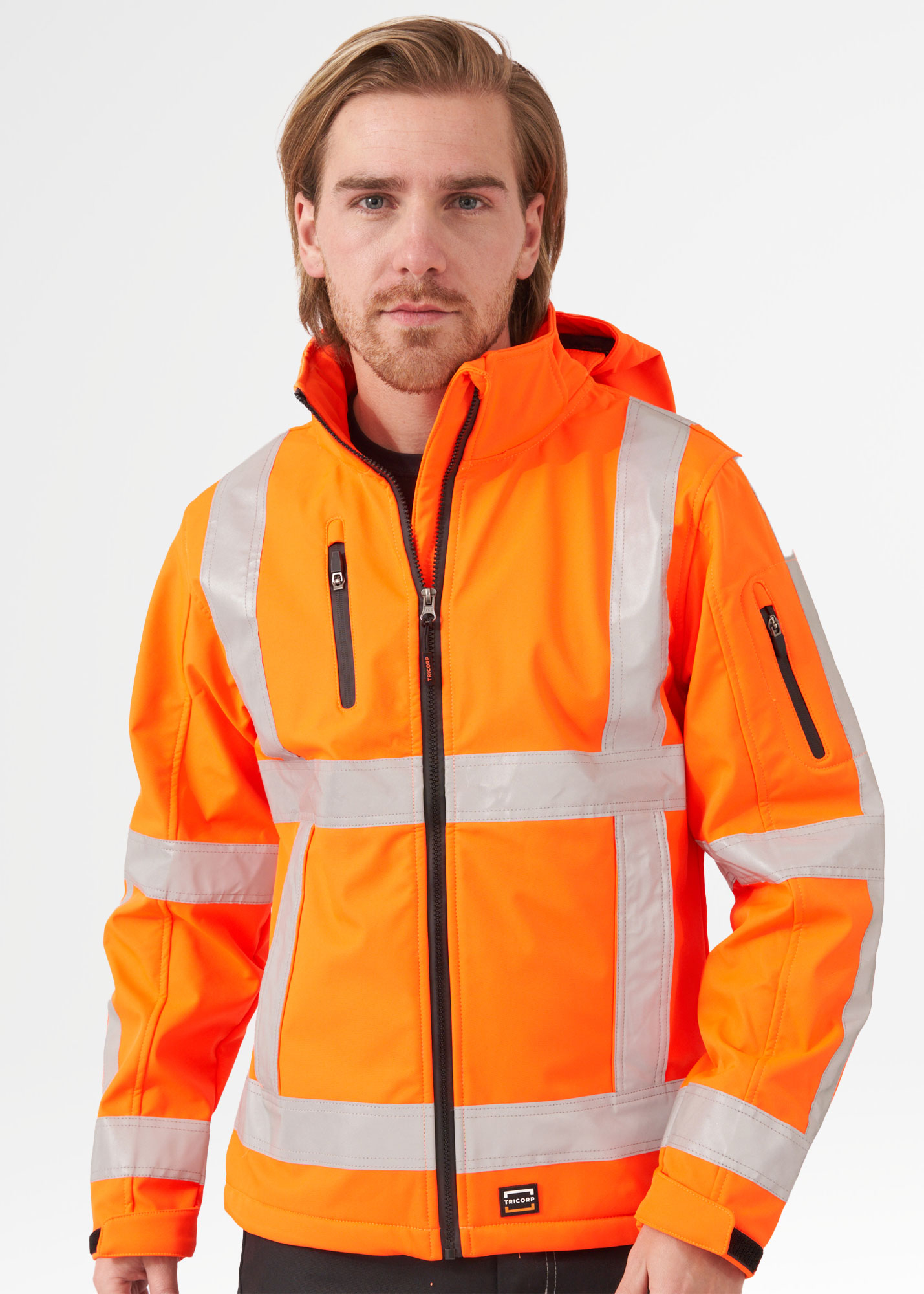 Softshell best sale werkjas oranje